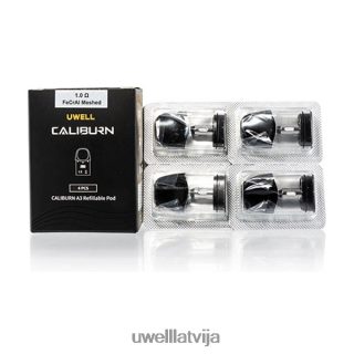 UWELL CALIBURN A3 rezerves pākstis | 4-paka 0,8 omi 2 L6D2B19 UWELL Flavors