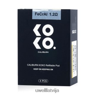 UWELL CALIBURN KOKO pākstis (4 iepakojumi) 1,2 omi L6D2B95 UWELL Vape Flavours
