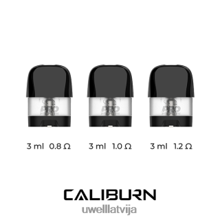 UWELL CALIBURN X rezerves pākstis | 2-paka 3 ml tukša kārtridžs L6D2B45 UWELL Vape Flavours
