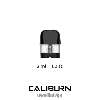 UWELL CALIBURN X rezerves pākstis | 2-paka 3 ml tukša kārtridžs L6D2B45 UWELL Vape Flavours