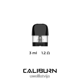 UWELL CALIBURN X rezerves pākstis | 2-paka 3 ml tukša kārtridžs L6D2B45 UWELL Vape Flavours