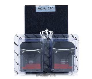UWELL CROWN pākstis (2 iepakojumi) 0,6 omi L6D2B265 UWELL Vape Flavours