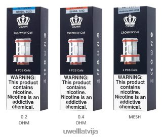 UWELL CROWN 4 rezerves spoles (4 iepakojumi) un2 dubultais tīkls 0,23 omi L6D2B184 UWELL Vape Price