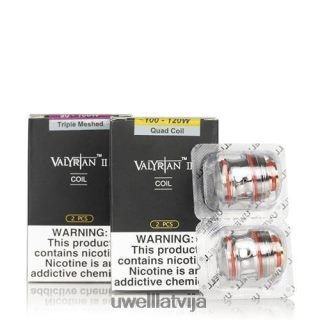 UWELL VALYRIAN 2 rezerves spoles (2 iepakojumi) un2-3 trīskāršie tīkli 0,16 omi L6D2B30 UWELL E Cigarette