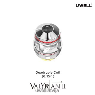 UWELL VALYRIAN 2 rezerves spoles (2 iepakojumi) un2-3 trīskāršie tīkli 0,16 omi L6D2B30 UWELL E Cigarette
