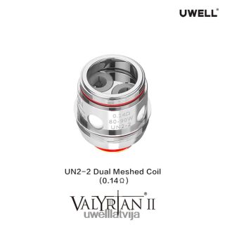 UWELL VALYRIAN 2 rezerves spoles (2 iepakojumi) un2-3 trīskāršie tīkli 0,16 omi L6D2B30 UWELL E Cigarette