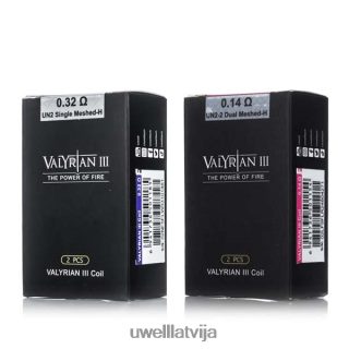 UWELL VALYRIAN 3 rezerves spoles | 2-paka fekrai 0,14 omi L6D2B20 UWELL E Cigarette