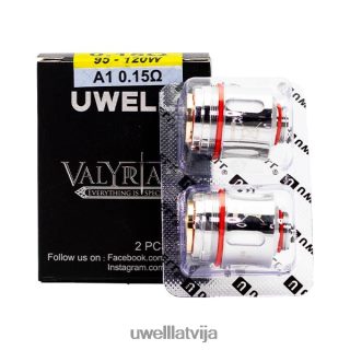 UWELL VALYRIAN rezerves spole (2 iepakojumi) a1 0,15 omi L6D2B259 UWELL Flavors
