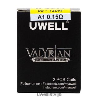 UWELL VALYRIAN rezerves spole (2 iepakojumi) a1 0,15 omi L6D2B259 UWELL Flavors