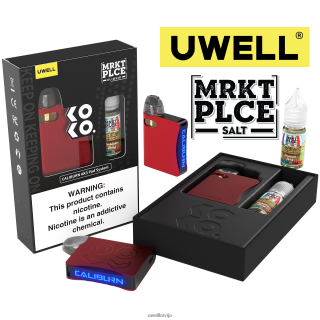 UWELL CALIBURN AK3 komplekts + a3s 0.8ohm podi (x2) + tēta tvaiki 10ml sāļi 50mg crl: ciāna/flv: piparmētra 50 mg L6D2B242 UWELL Riga