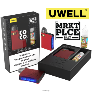 UWELL CALIBURN AK3 komplekts + a3s 0.8ohm podi (x2) + tēta tvaiki 10ml sāļi 50mg crl: ciāna/flv: piparmētra 50 mg L6D2B242 UWELL Riga