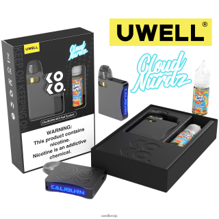 UWELL CALIBURN AK3 komplekts + a3s 0.8ohm podi (x2) + tēta tvaiki 10ml sāļi 50mg crl: ciāna/flv: piparmētra 50 mg L6D2B242 UWELL Riga