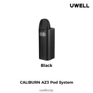 UWELL CALIBURN AZ3 komplekts (pod sistēma) melns L6D2B144 UWELL Vape Price