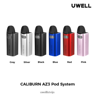 UWELL CALIBURN AZ3 komplekts (pod sistēma) melns L6D2B144 UWELL Vape Price
