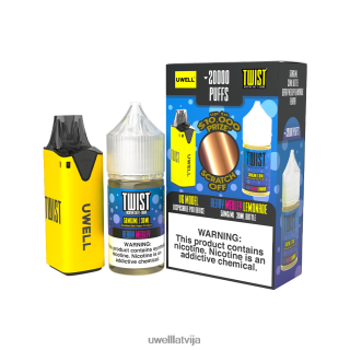 UWELL V6 vienreizējās lietošanas ierīce + tēta tvaiki 30ml sulas - collab saišķis clr: dzeltens/flv: ogu jauktais limonāde 50mg L6D2B216 UWELL Vape For Sale