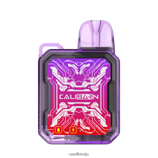 UWELL CALIBURN bārs b6000 vienreizējās lietošanas vape zils razz ledus L6D2B277 UWELL Store